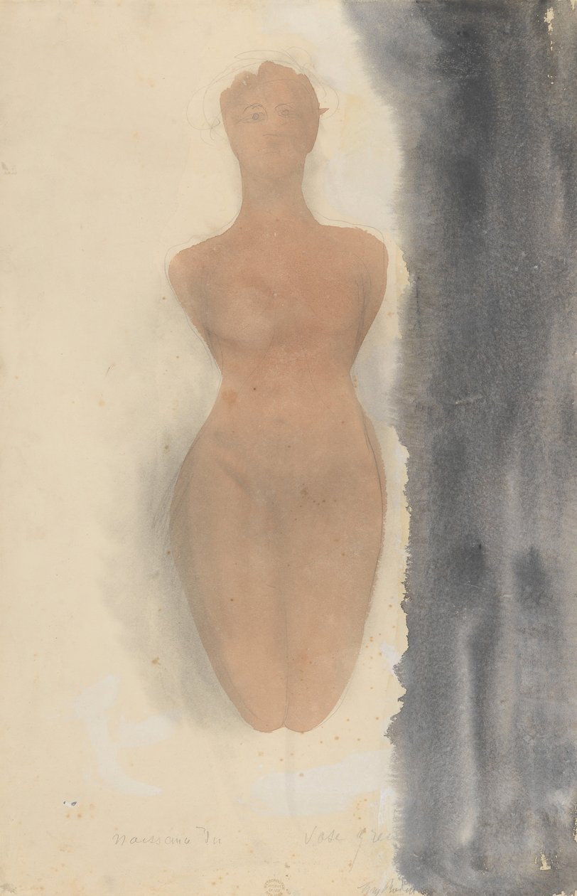 Původ řecké vázy, 1900-1910. od Auguste Rodin