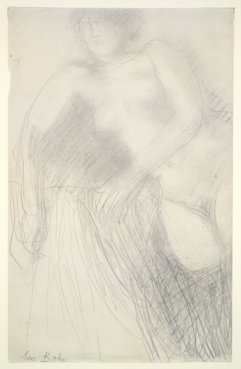 Ležící ženský akt od Auguste Rodin