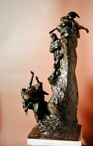 Studie pomníku Victora Huga od Auguste Rodin