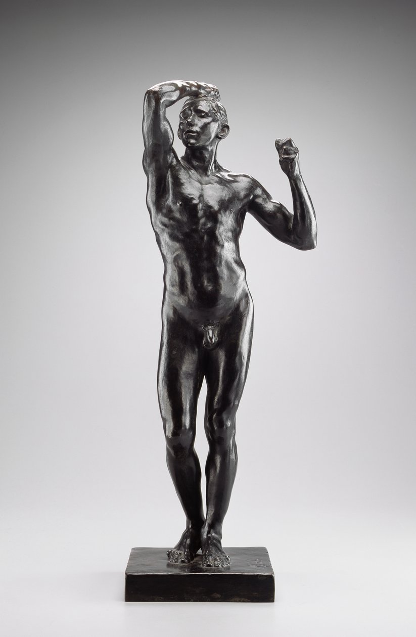Věk bronzový, po roce 1877 (bronz) od Auguste Rodin