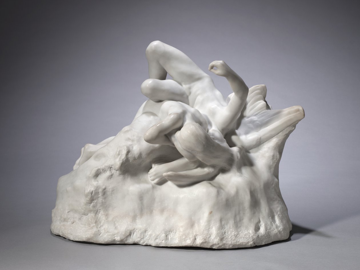 Pád andělů, cca 1890-1900 od Auguste Rodin