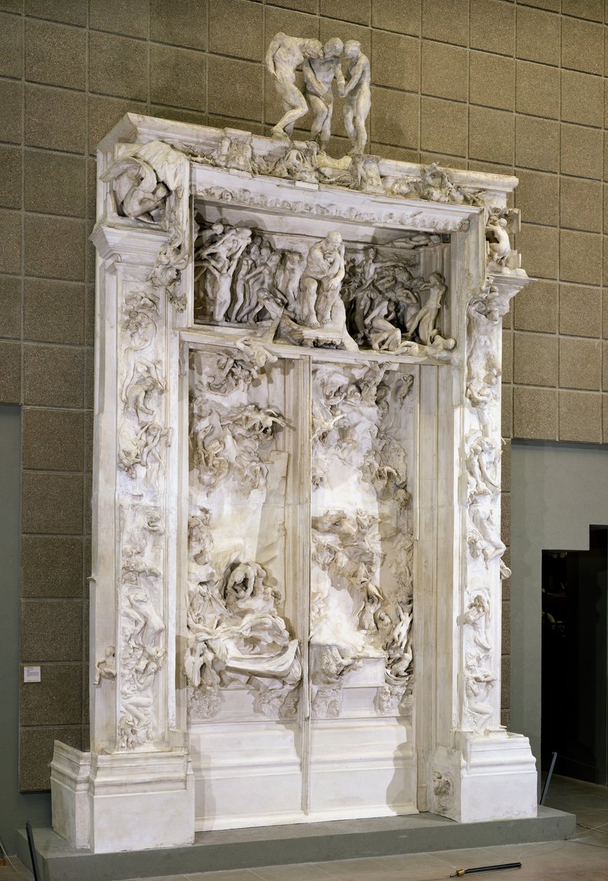 The Gates of Hell (sádra) od Auguste Rodin