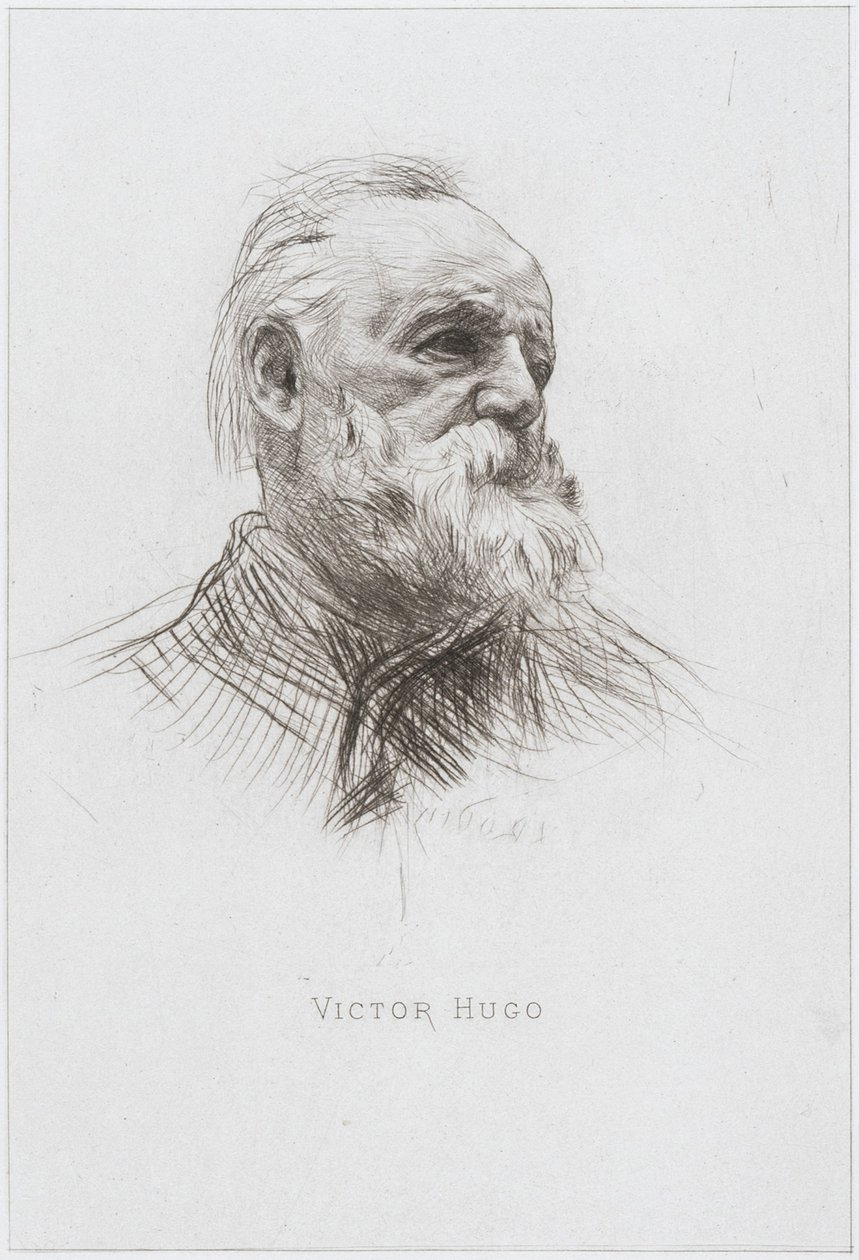 Victor Hugo, 1884 od Auguste Rodin