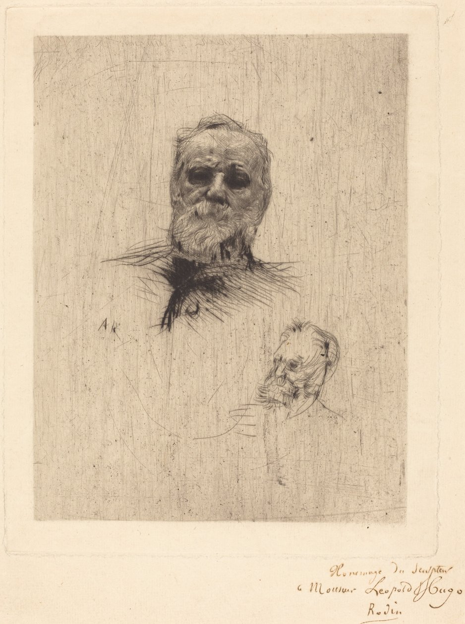 Victor Hugo, De Face od Auguste Rodin