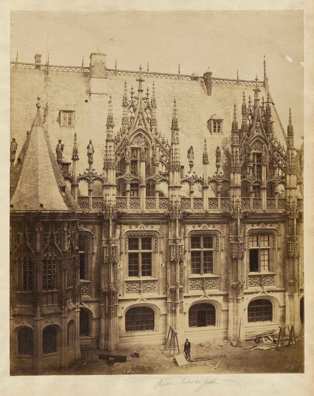 Rouen, soudy od Auguste Rosalie Bisson