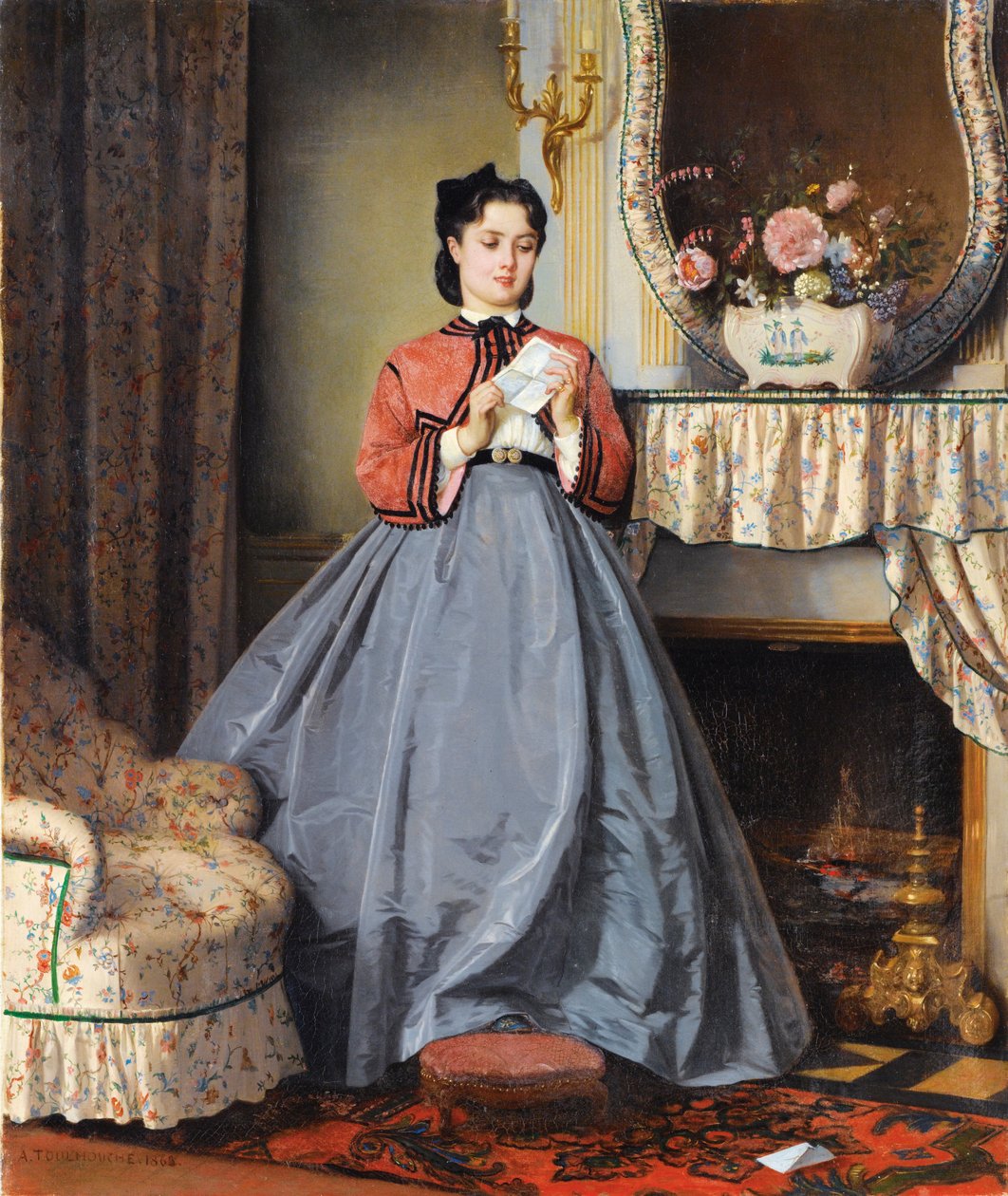 Milostný dopis od Auguste Toulmouche