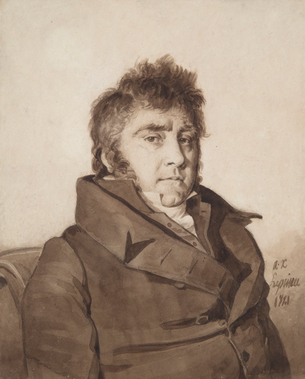 Portrét umělce od Auguste Xavier Leprince