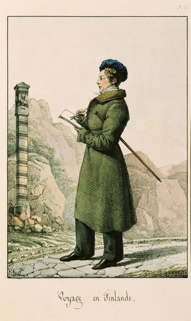 Autoportrét od Auguste de Montferrand