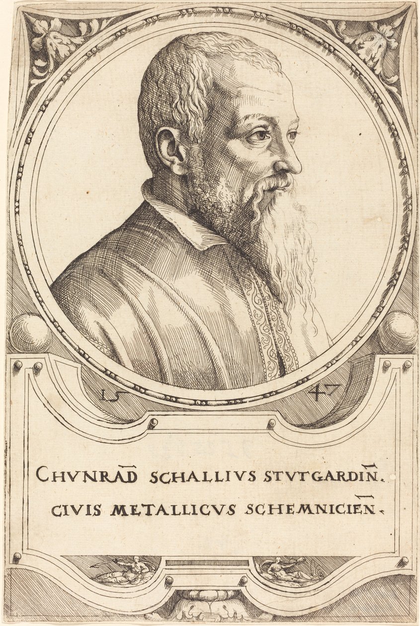Konrád Schall od Augustin Hirschvogel