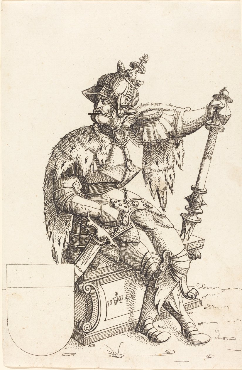 Císař Karel V., 1546. od Augustin Hirschvogel