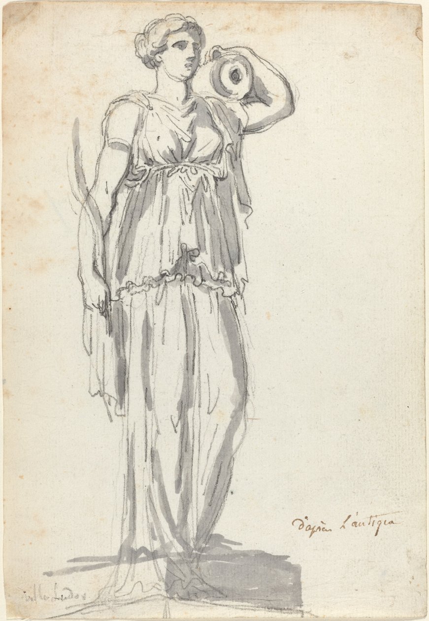 Ludovisi vodní nosič od Augustin Pajou