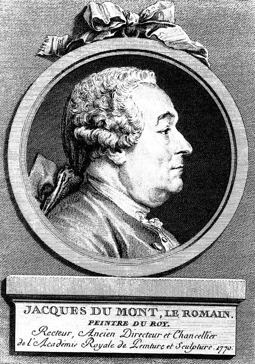 Jacques Dumont , francouzský umělec, 1770. od Augustin de Saint Aubin