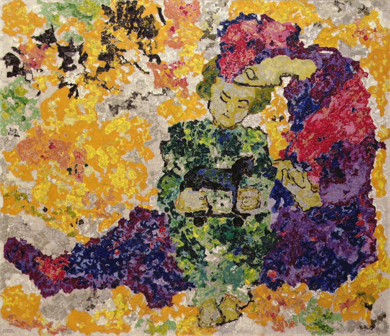 Marie s Ježíškem od Augusto Giacometti