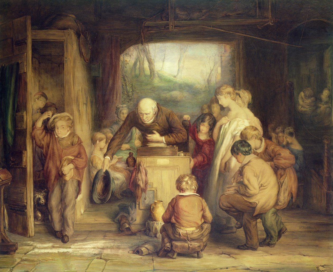 The Last In od Augustus Edward Mulready