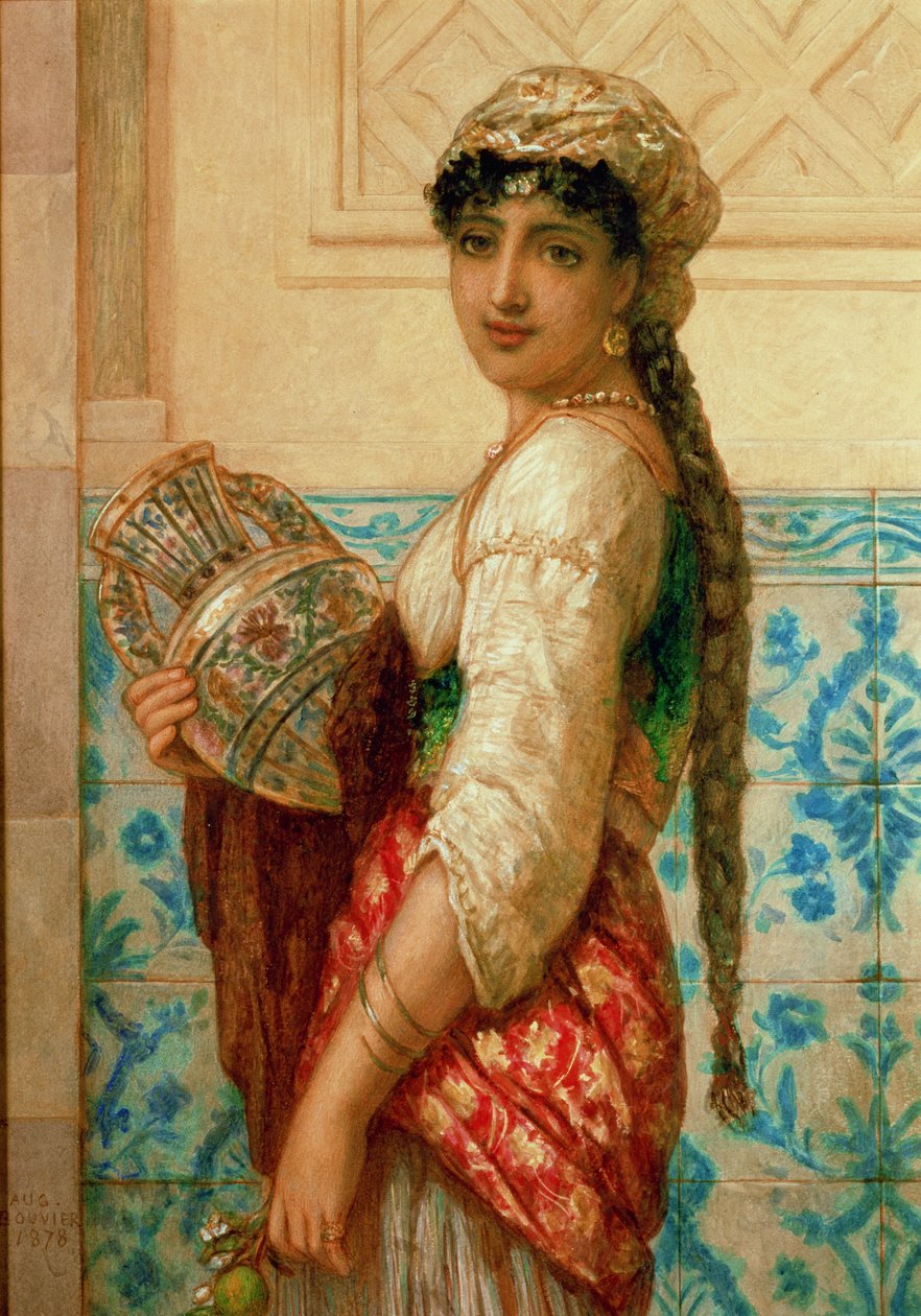 Nosič vody od Augustus Jules Bouvier