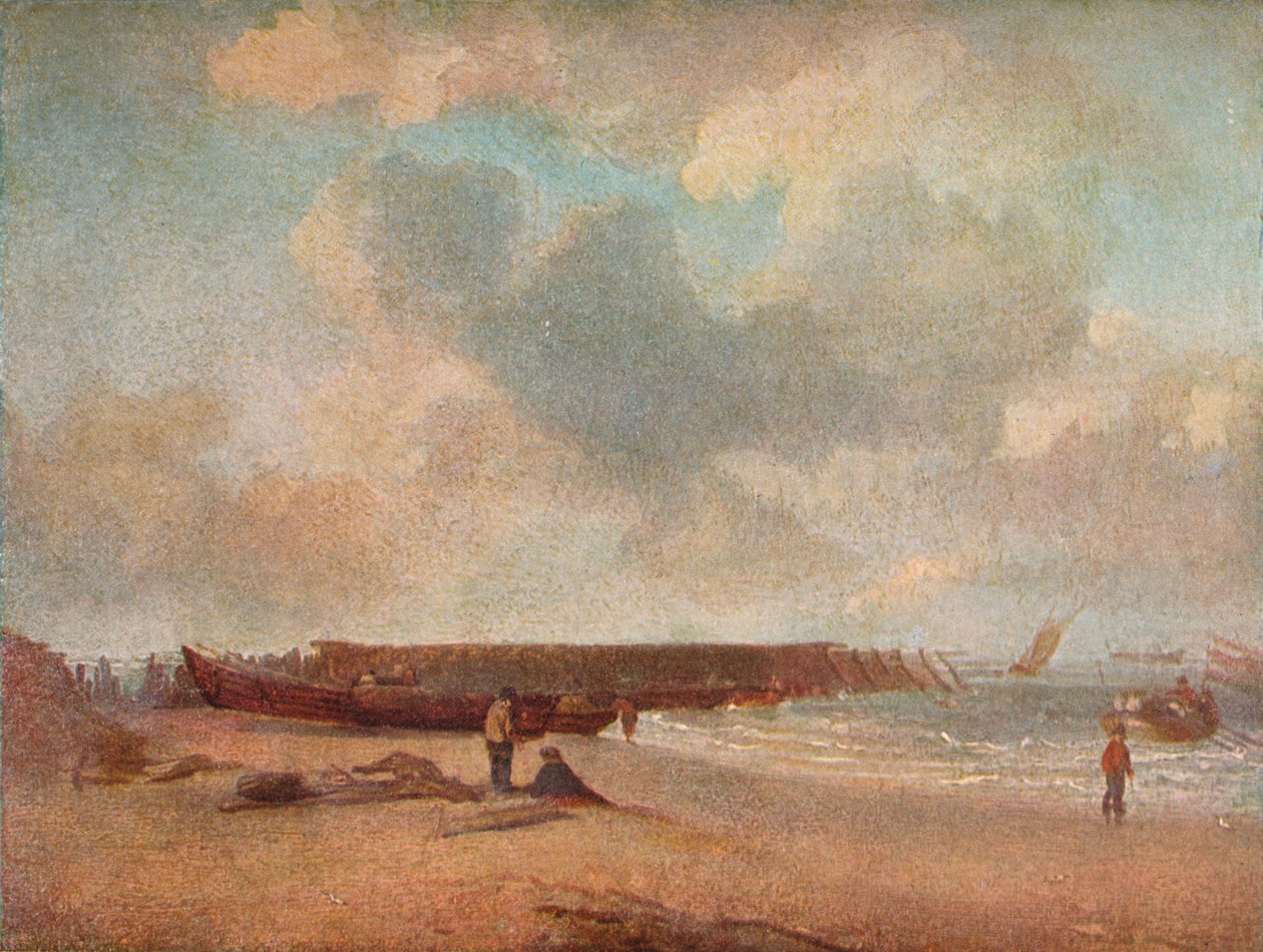 Na mořském pobřeží, c1811 1904 od Augustus Wall Callcott