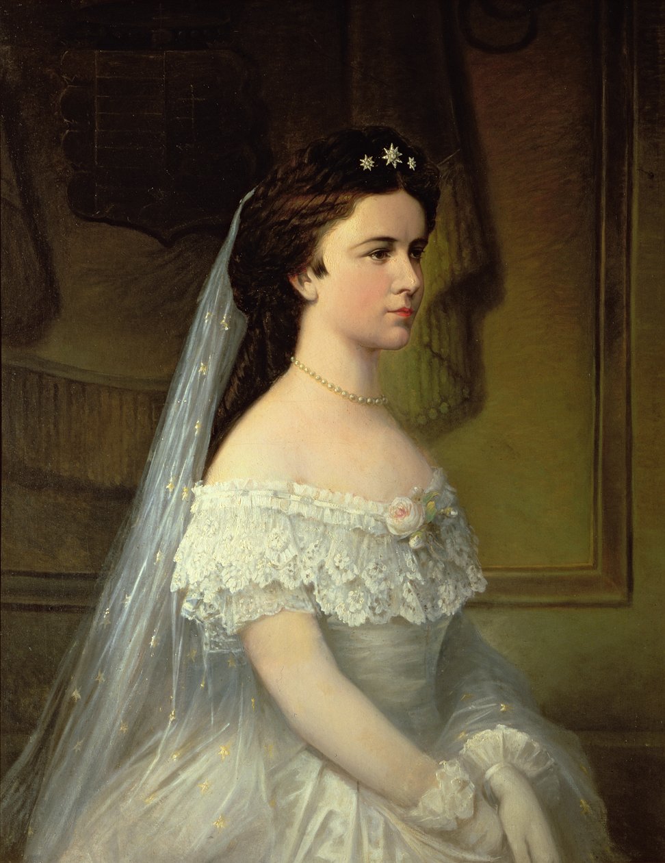 Alžběta Bavorská (1837-98), rakouská císařovna od Austrian School