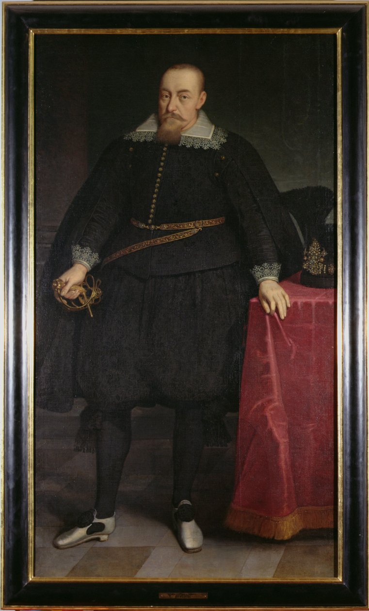 Portrét Zikmunda III. (1566-1632) od Austrian School