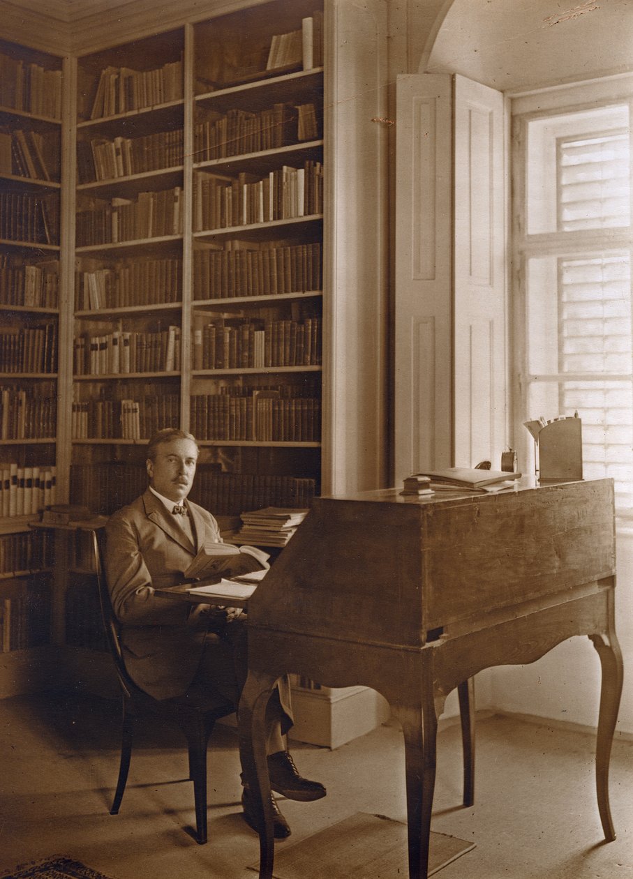 Portrét Hugo von Hofmannsthal od Austrian Photographer