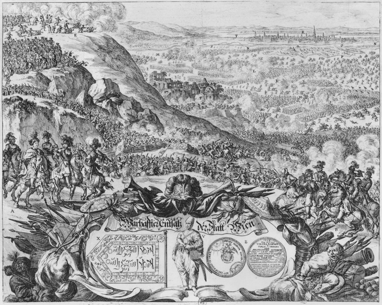 1683 obléhání Vídně, kolem roku 1783 od Austrian School