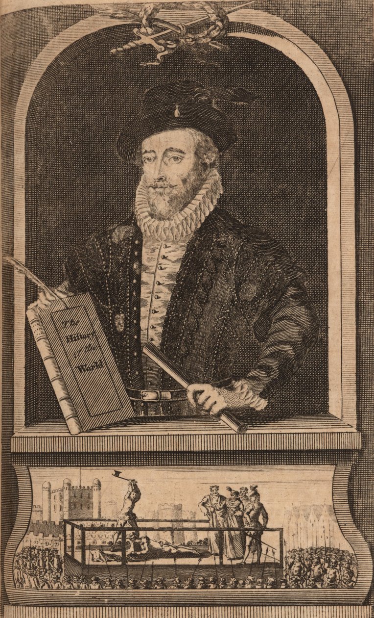 Portrét sira Waltera Raleigha, 1750-1760. od B. Cole