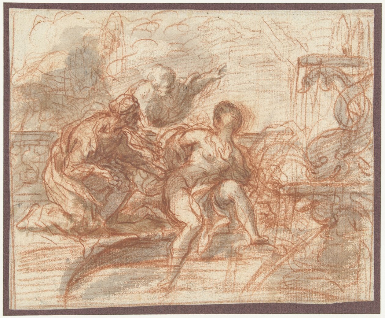 Susanna a starší od Baldassare Franceschini (attributed to)