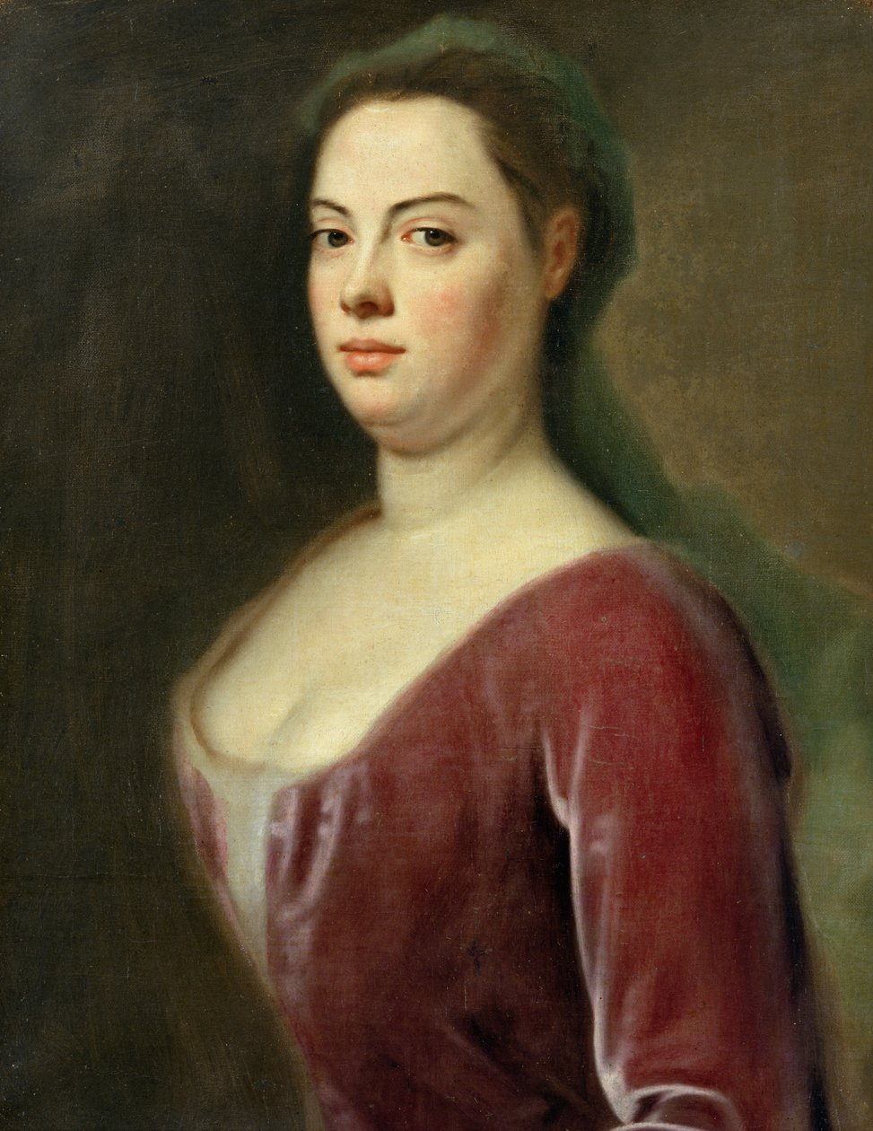 Portrét paní Dennerové od Balthasar Denner