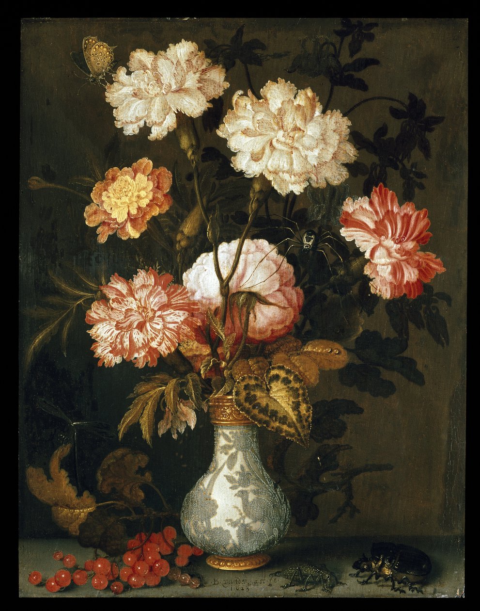 Váza s květinami od Balthasar van der Ast