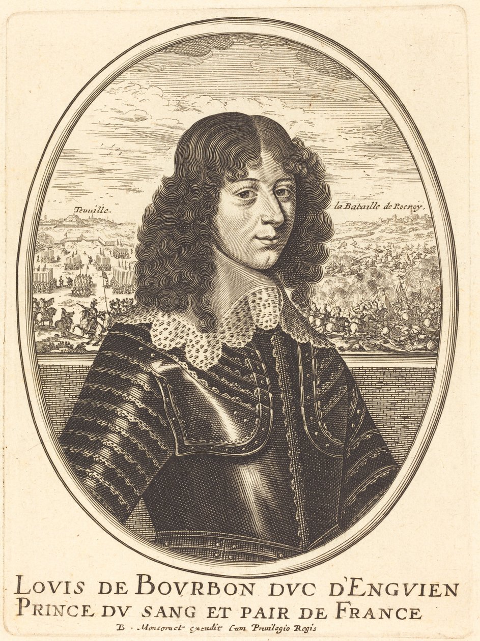Louis II z Bourbon-Condé od Balthasar Moncornet