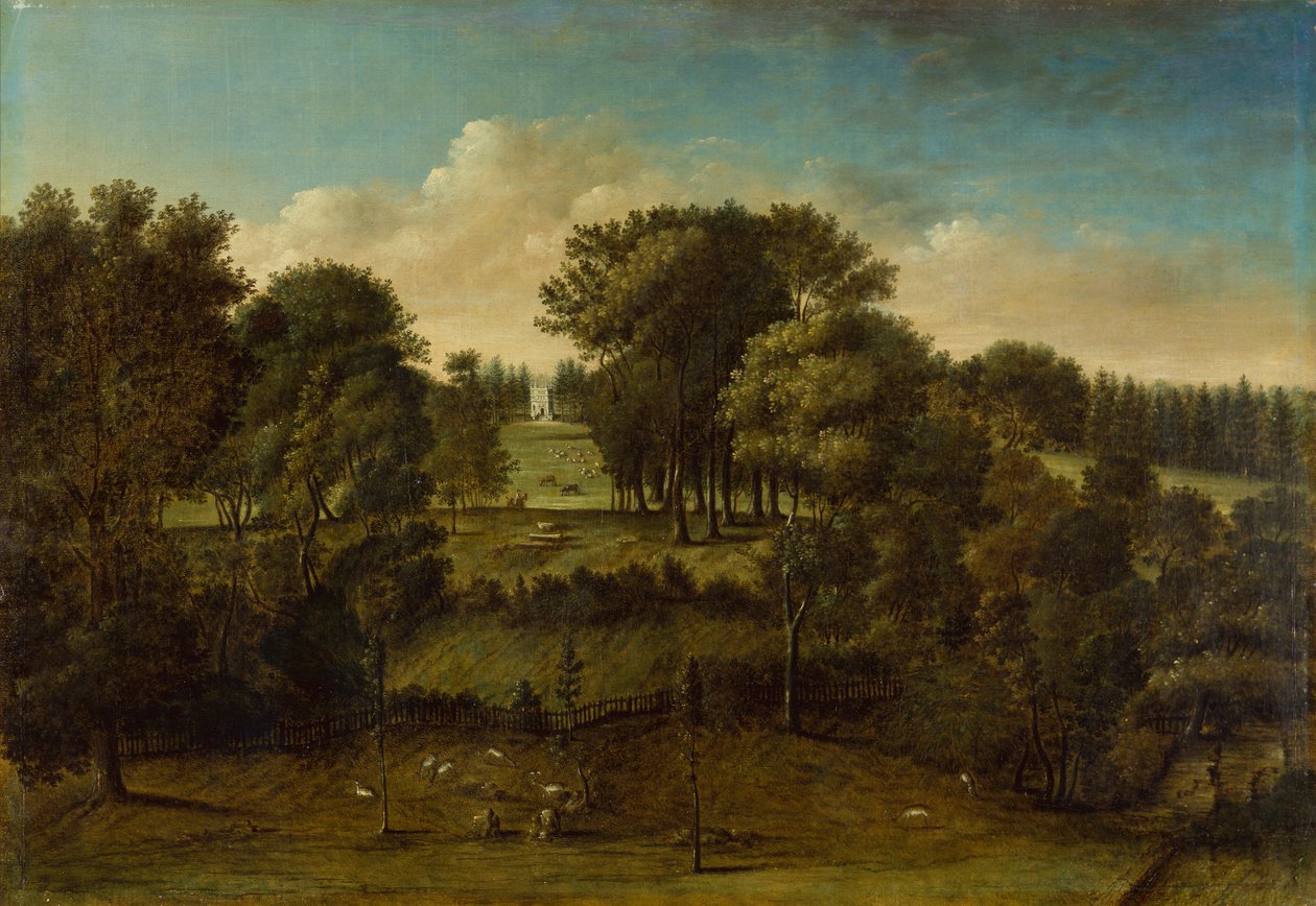 Studley Royal, Yorkshire (olej na plátně) od Balthasar Nebot