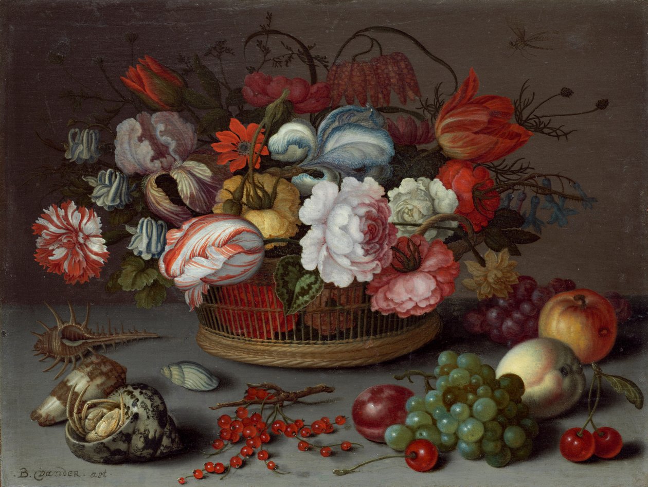 Košík květin, c. 1622. od Balthasar van der Ast