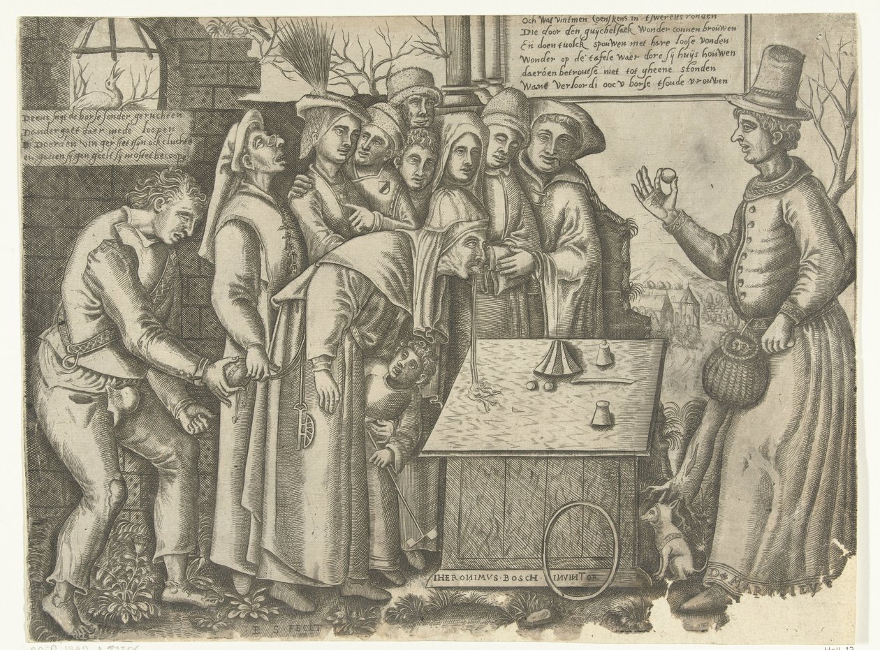 Kouzelník od Balthazar van den Bos