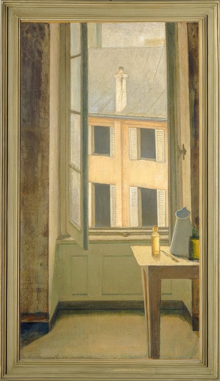 Okno, Cour de Rohan od Balthus Klossowski de Rola