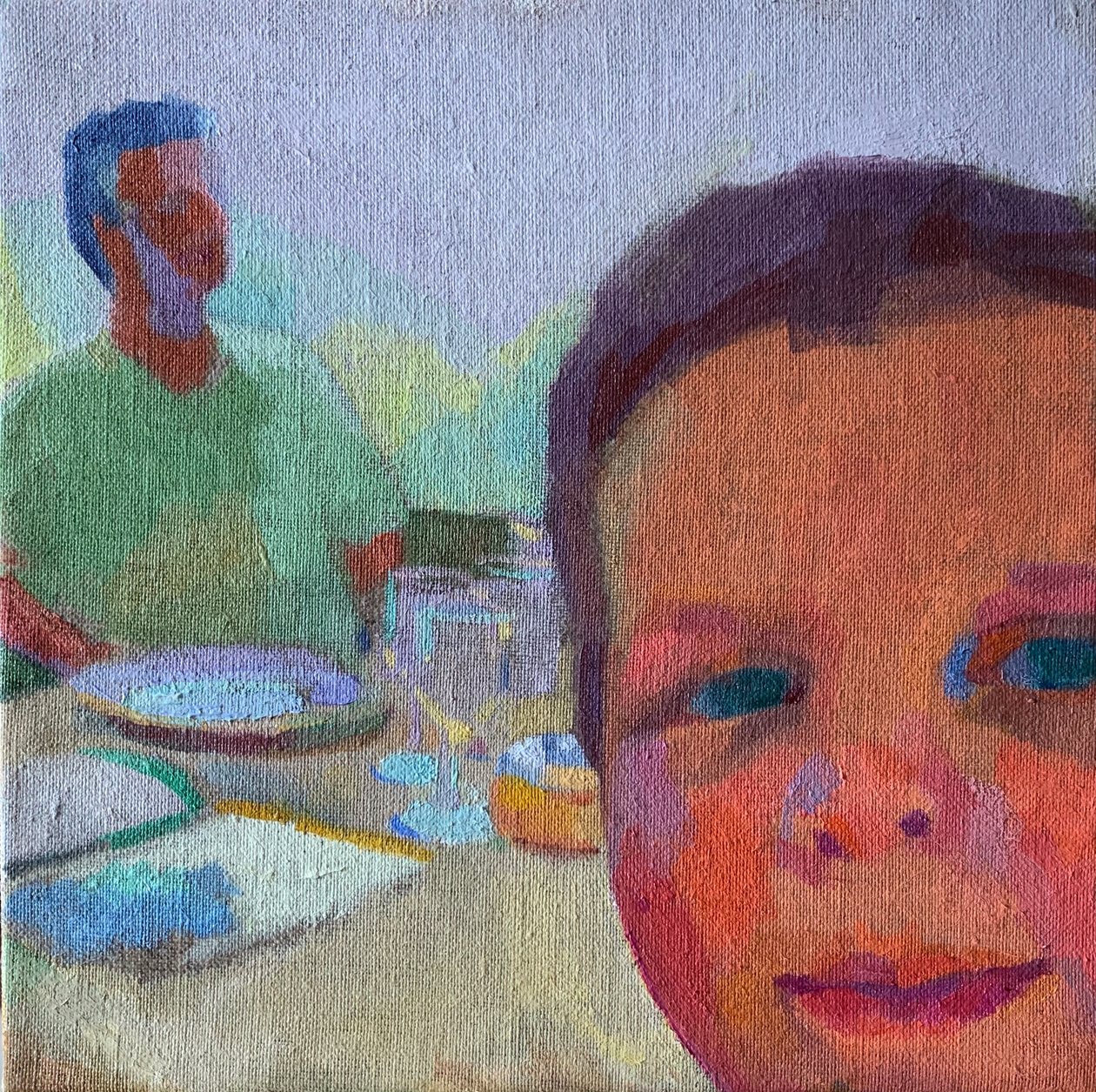 Eyeing up the Icecream, 2029 od Barbara Hoogeweegen