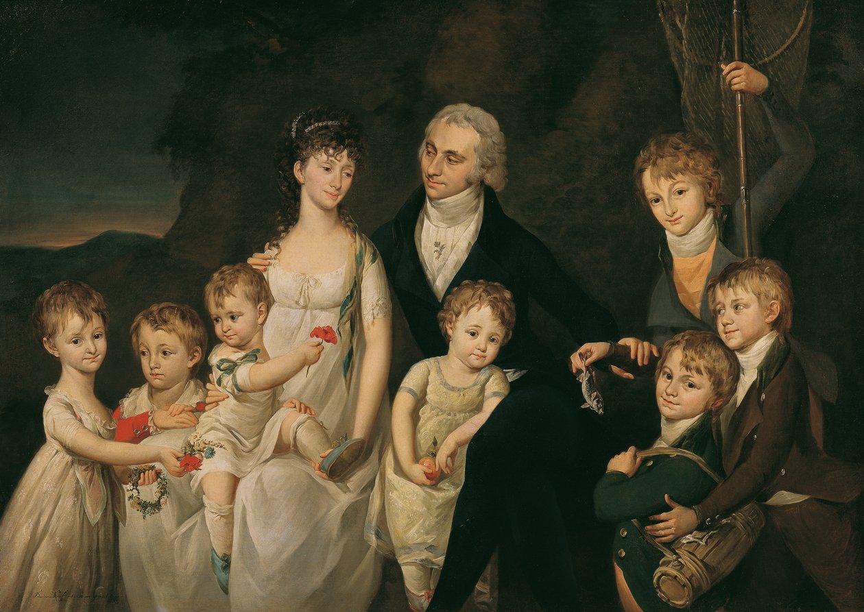Rodina Antona von Marxe od Barbara Krafft