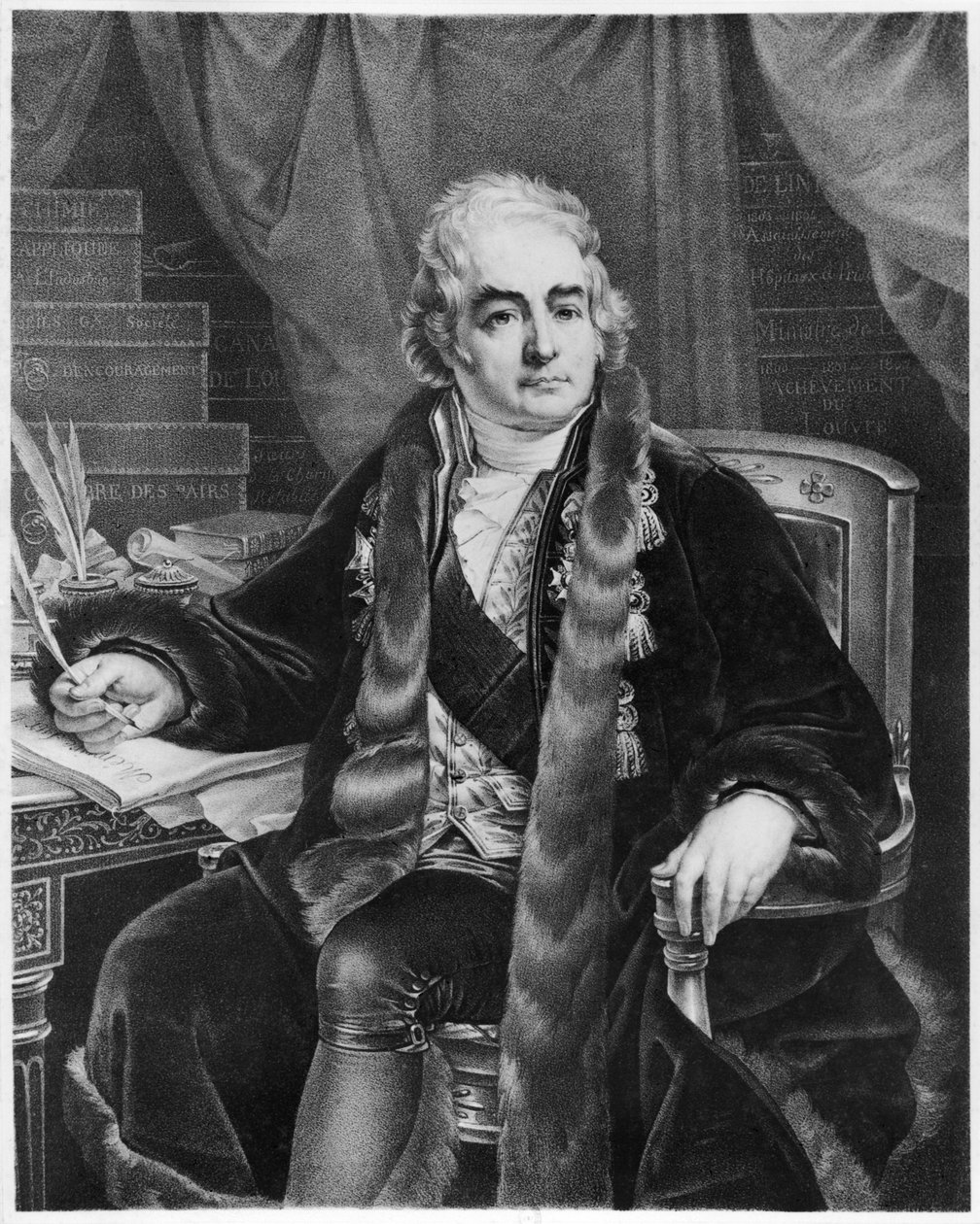Jean Antoine Chaptal, hrabě z Chanteloupu od Antoine Jean Gros
