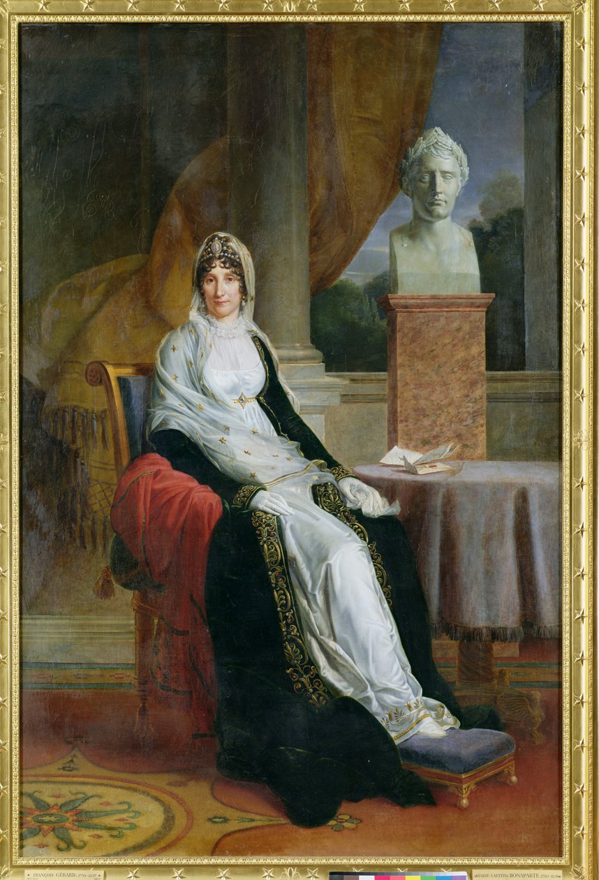 Marie-Laetitia Ramolino (1750-1836) 1803 od Baron François Pascal Simon Gérard