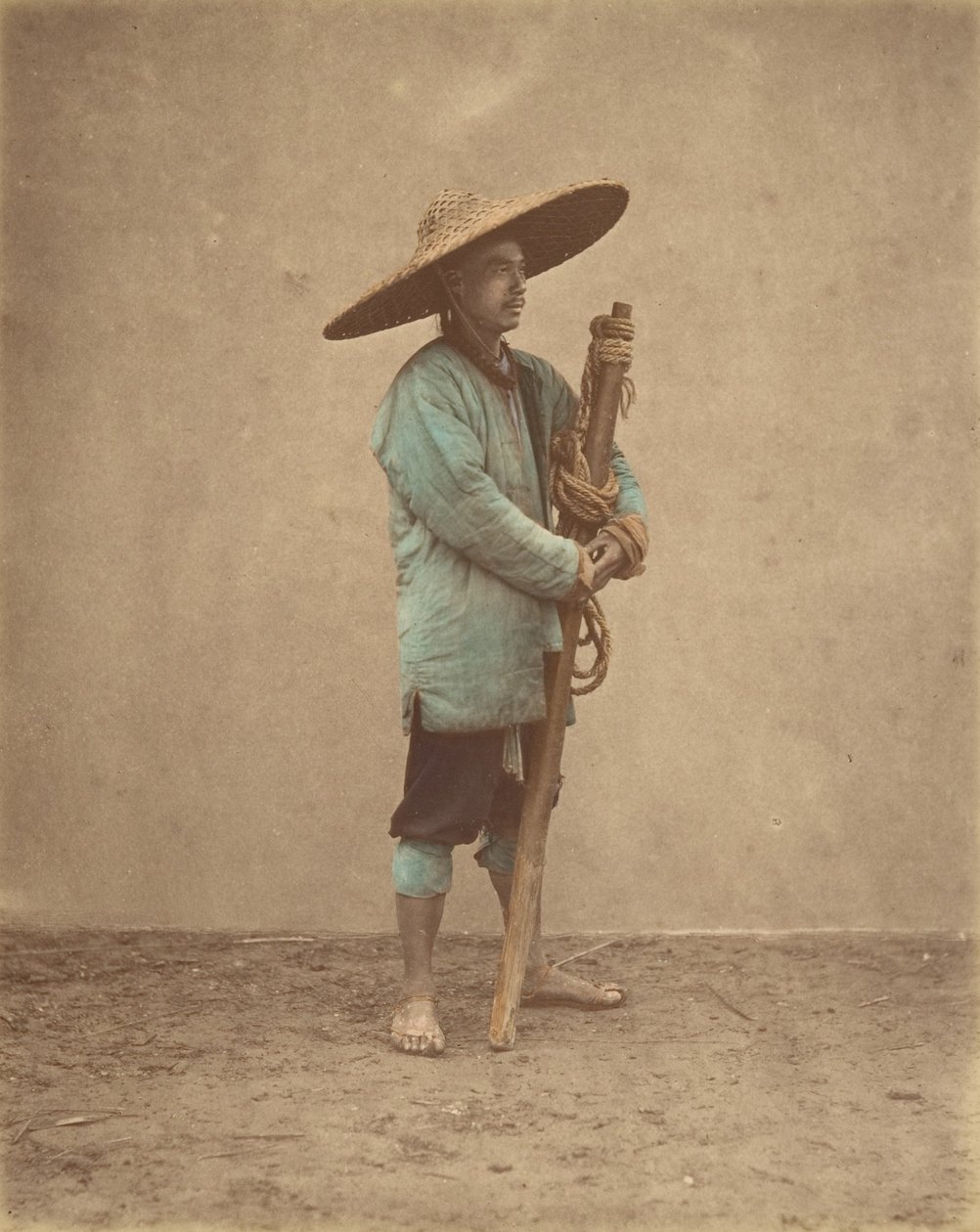 [Číňan nosí klobouk], 70. léta 19. století. od Baron Raimund von Stillfried