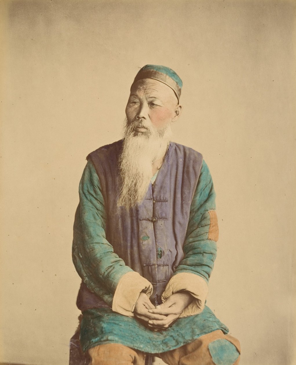 Starý žebrák, 70. léta 19. století. od Baron Raimund von Stillfried