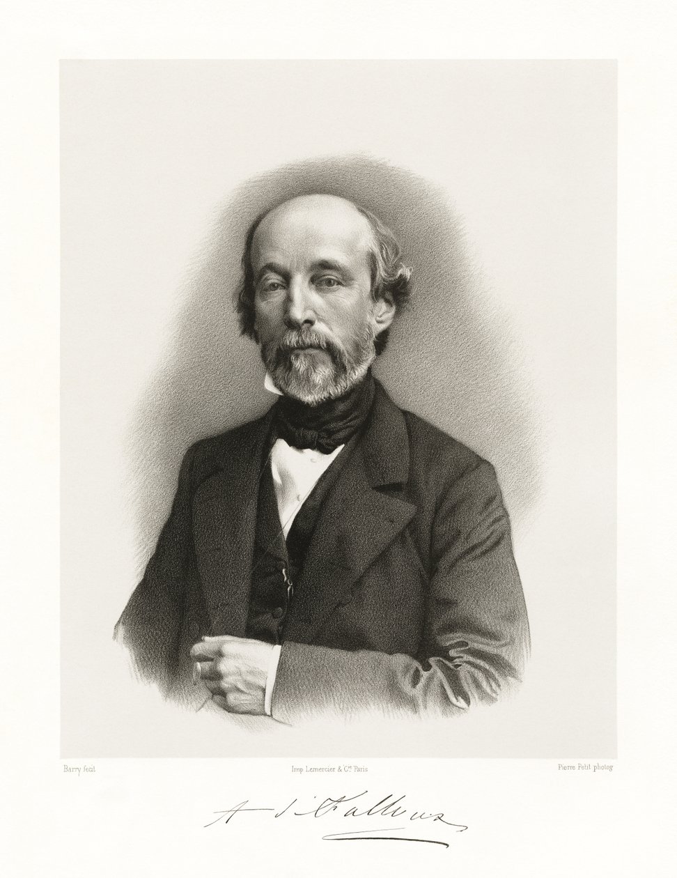 Frédéric Alfred Pierre, hrabě z Falloux, 1865-66 od Barry