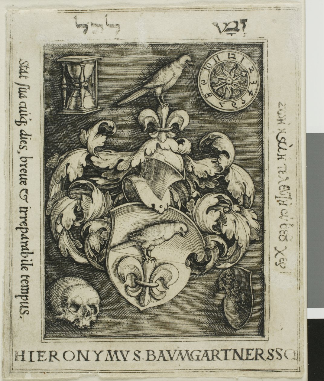 Knihtisk Hieronyma Baumgärtnera od Barthel Beham