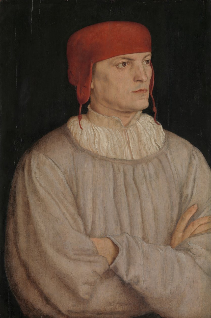 Kancléř Leonhard von Eck 1480-1550, 1527. od Barthel Beham