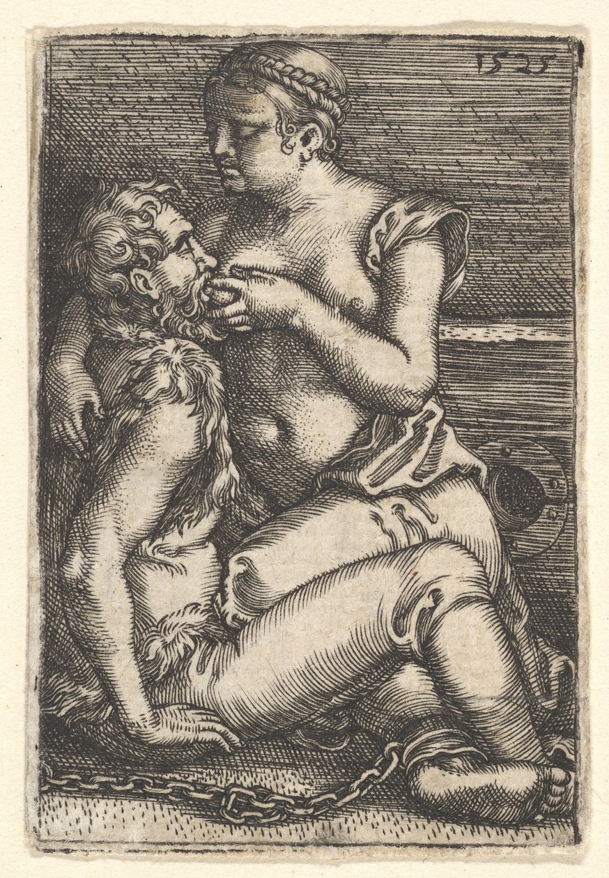 Cimon a Pero, polovina 17. století. od Barthel Beham