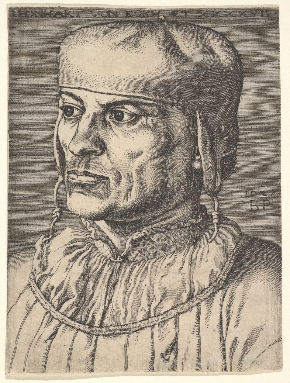 Leonhart von Eck, 1527. od Barthel Beham