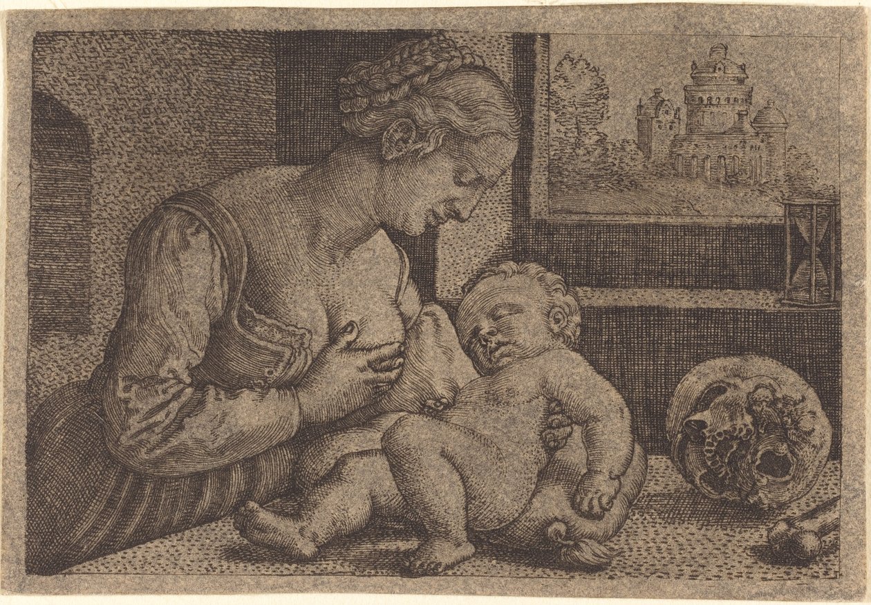 Madonna s lebkou od Barthel Beham