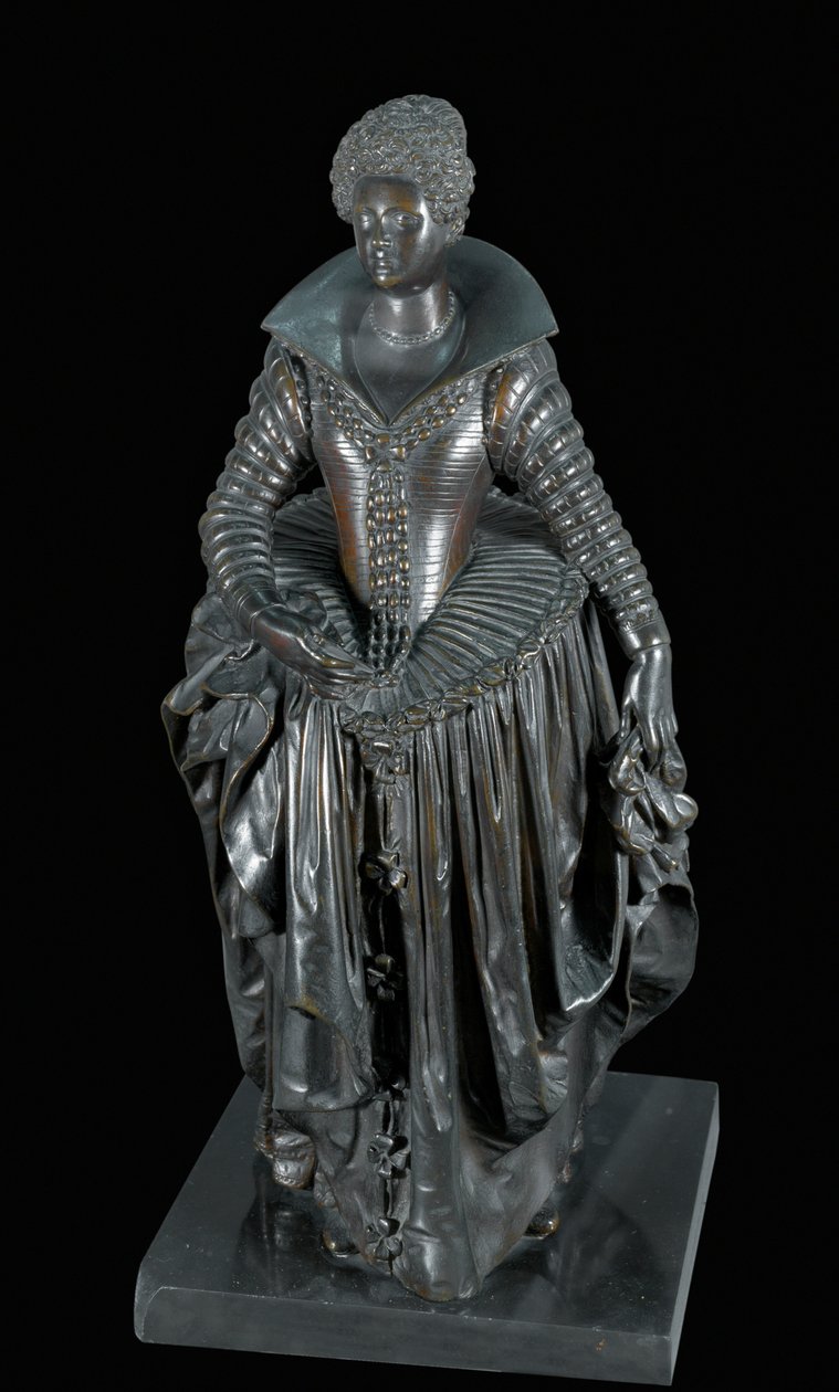 Marie Medicejská. Bronzová ... od Barthelemy Prieur