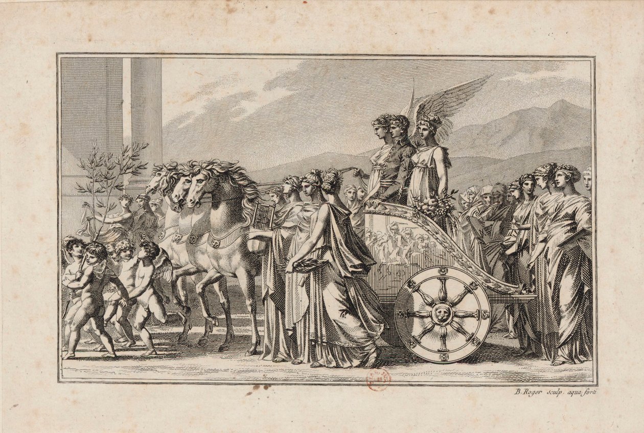 Triumf Napoleona, prvního konzula, 1801. od Barthélemy Roger