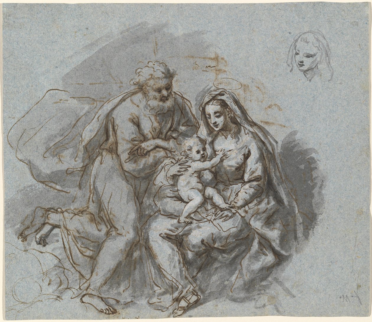 Svatá rodina od Bartholomäus Ignaz Weiss