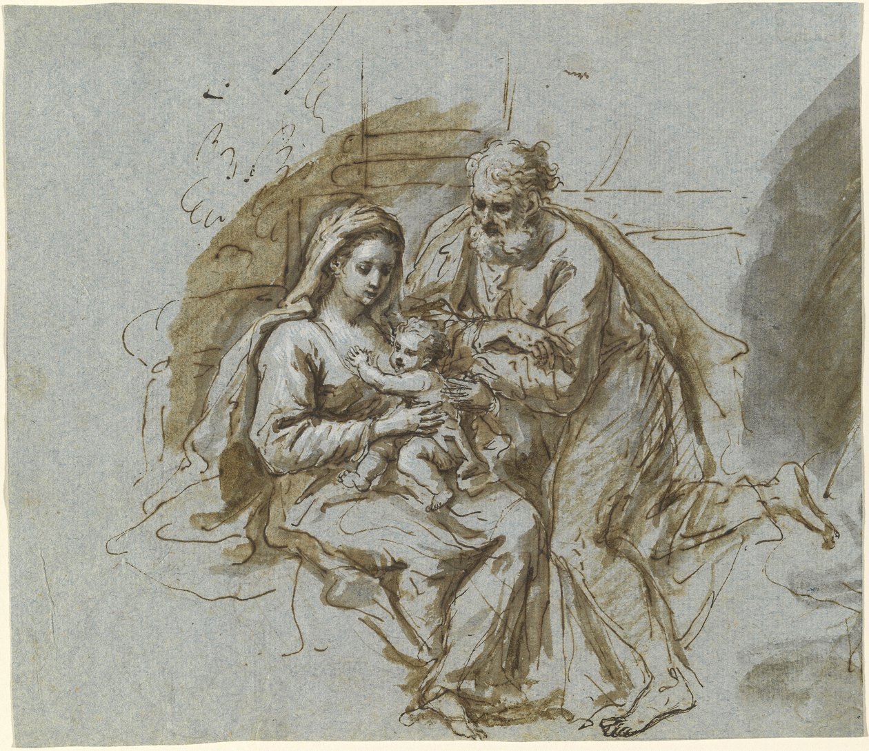 Svatá rodina od Bartholomäus Ignaz Weiss