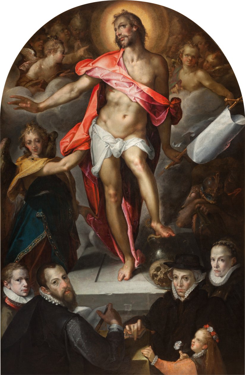 Epitaf pražského zlatníka Mikuláše Müllera od Bartholomaeus Spranger
